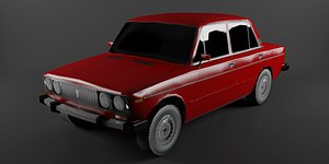 russian vaz 3d obj