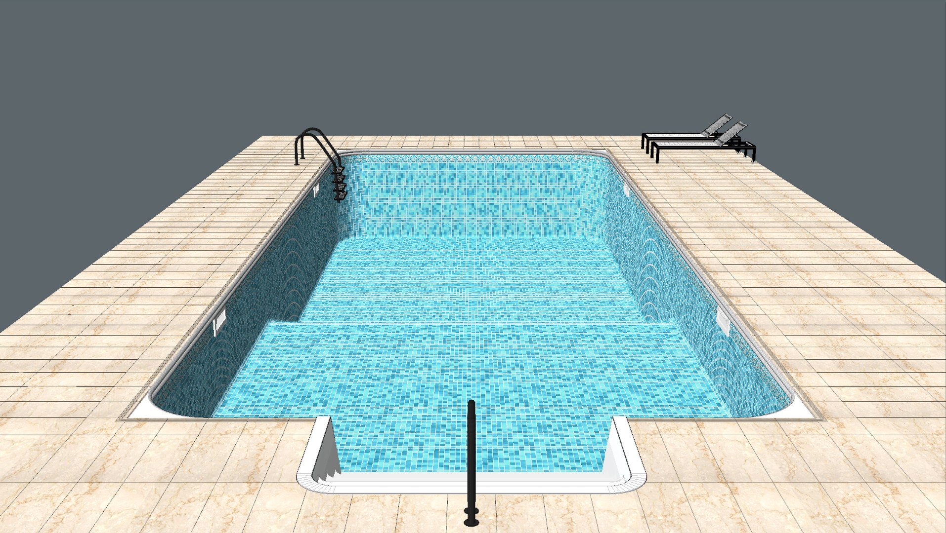 3D model swimming pool - TurboSquid 1586610