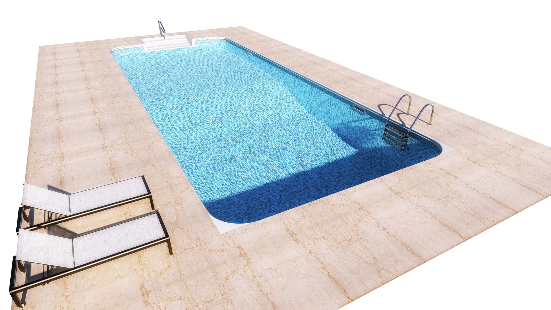 3D model swimming pool - TurboSquid 1586610