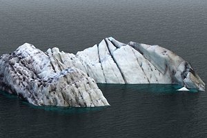 real iceberg scan 3D