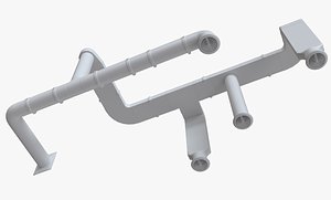 3D ventilation 204x60 project model