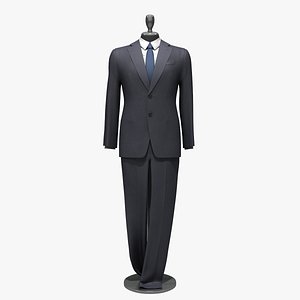 3d model dress man dummy showroom