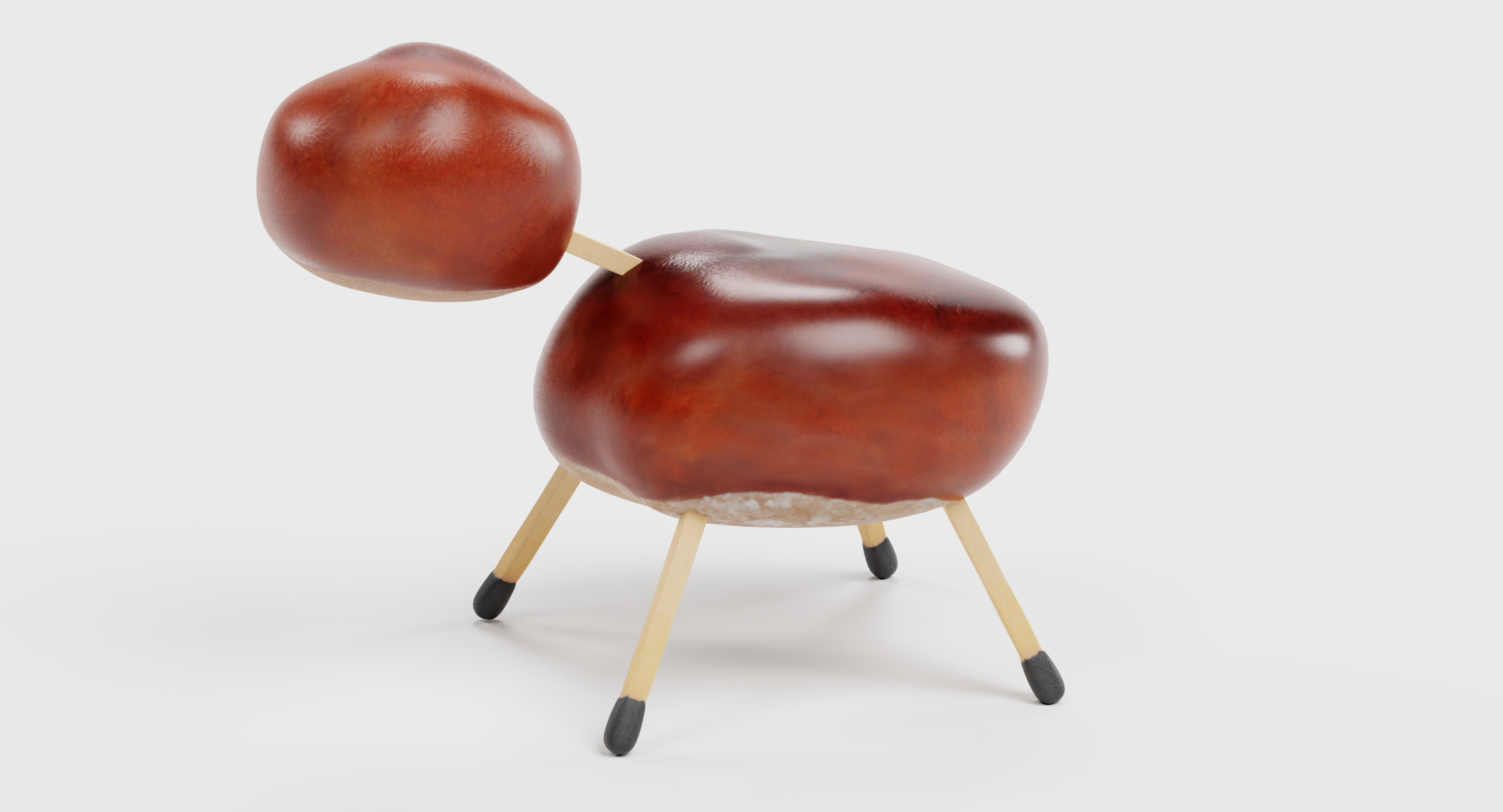 Chestnut animal 1 3D model TurboSquid 1349082