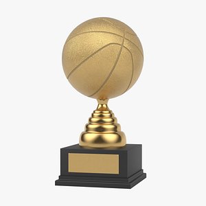 3D Basket Trophy model