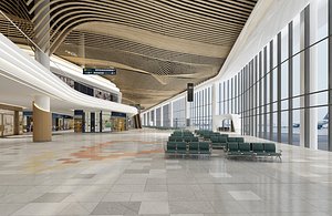 Airport Terminal Interior 03