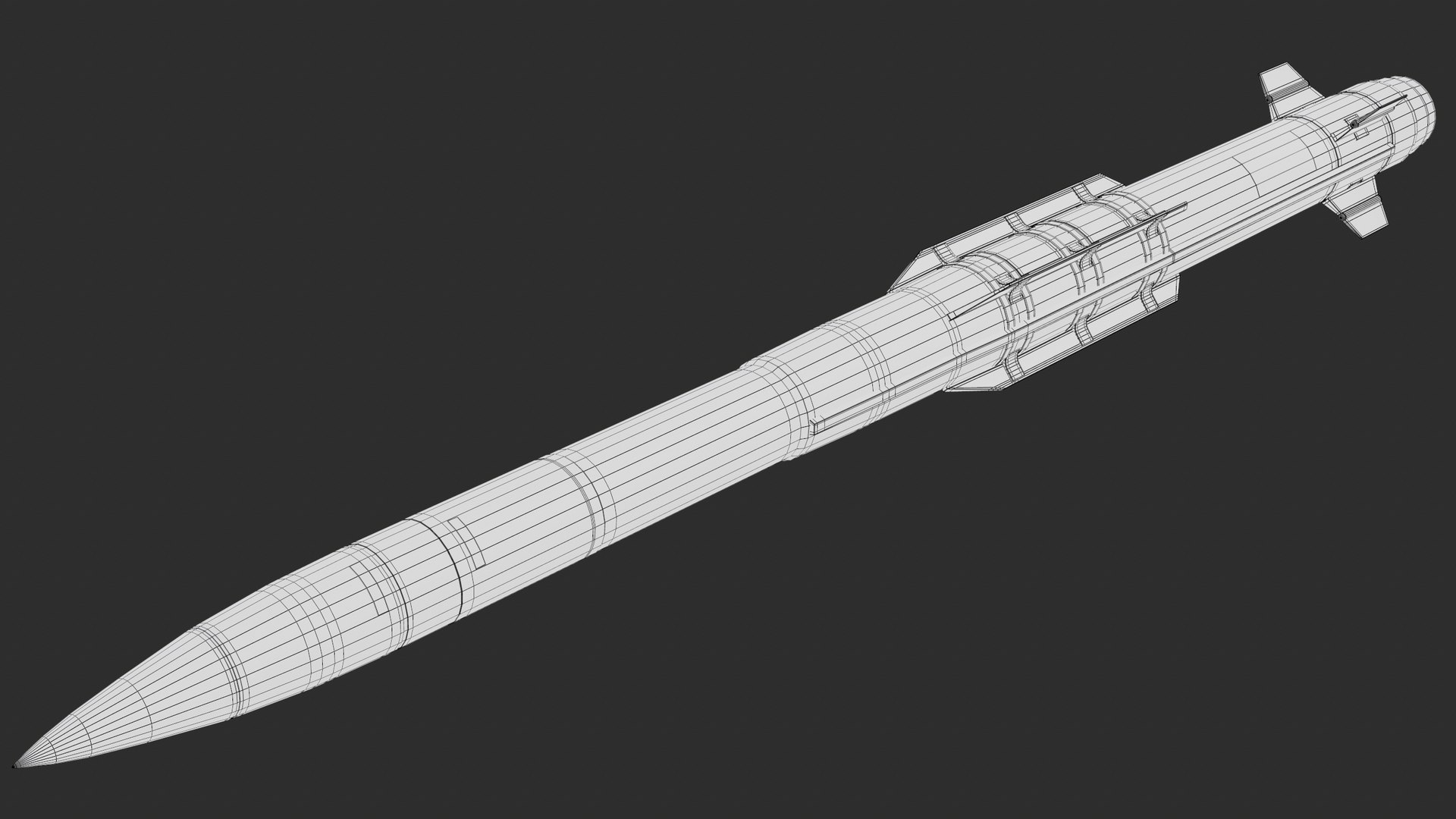 3D PAC-3 MSE Air Defense Missile PBR - TurboSquid 2287704