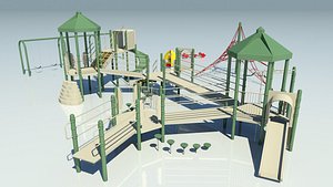 3d model playground equipment