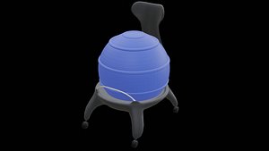 balance ball chair 3D