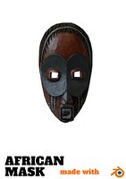 African mask
