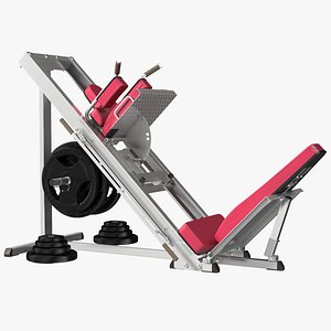 Plate Loaded Leg Press Machine Set