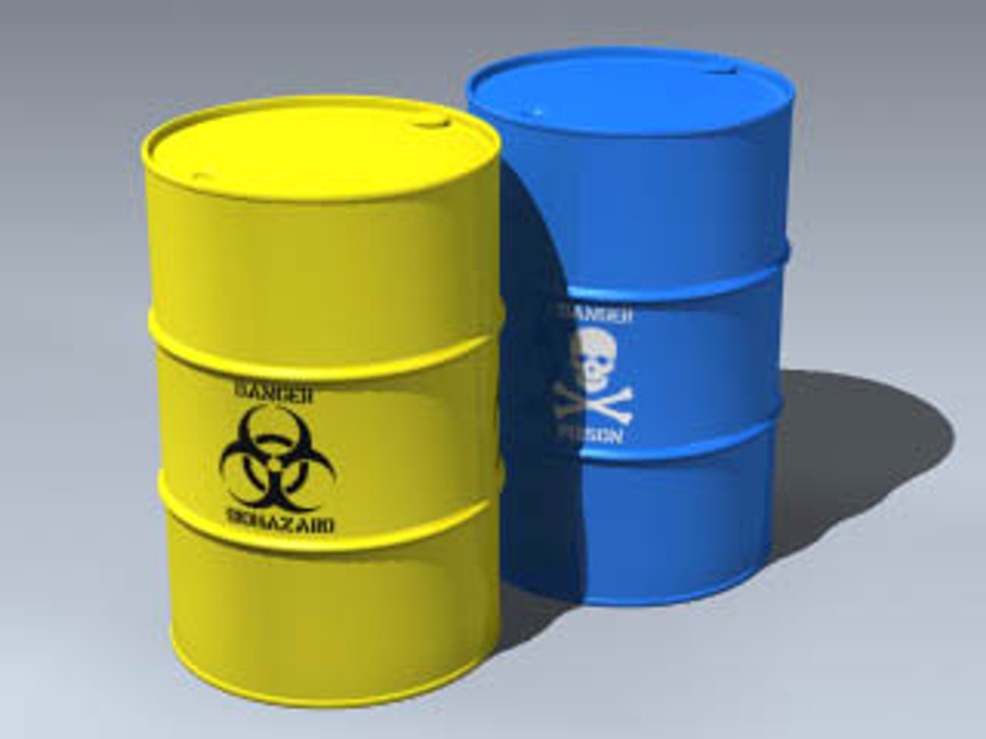 3d 55 Gallon Drum Model
