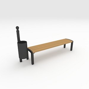 Bench Park 36 3D
