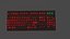 Clavier avec lumières RVB