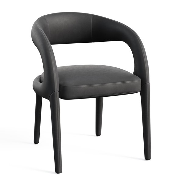 leather hagen dining chair