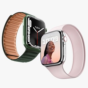3D Apple Watch Series 7 model