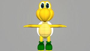 3D KoopaTroopa model