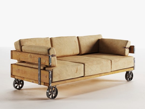 3D model industrial sofa - TurboSquid 1232658