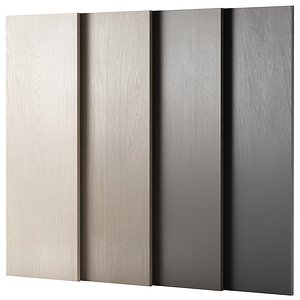 3D Wood materials Oak 24 model
