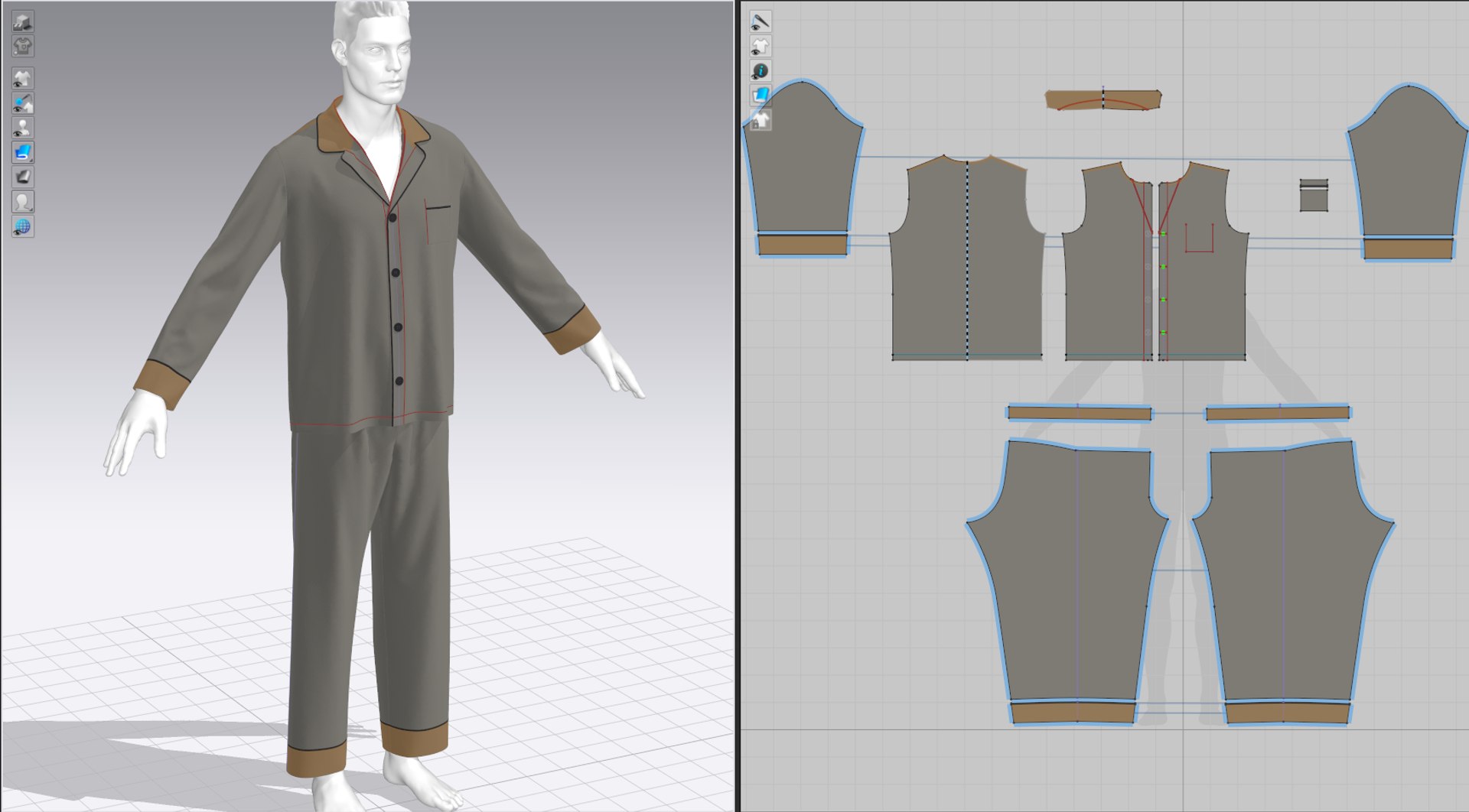 3D Model Pyjama Sleepwear - TurboSquid 1860918