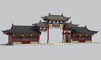 Chinese Archway 01