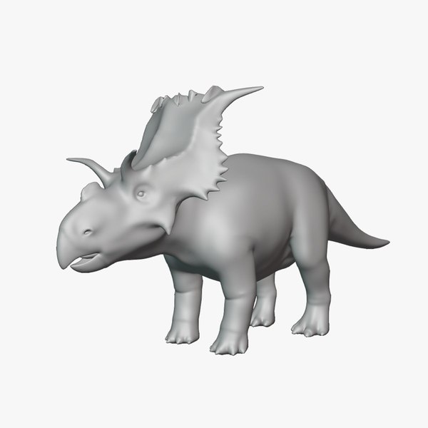 modelo 3d Kosmoceratops Basemesh Low Poly - TurboSquid 2107917