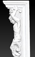Atlant corbel
