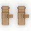 3D Sun Lounger 09 model