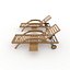 3D Sun Lounger 09 model