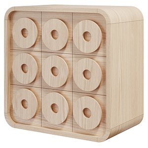 Atlas Narrow Kids Dresser By Crate And Barrel 3D