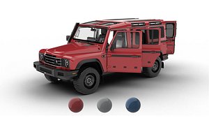 3D Ineos Grenadier Trialmaster 2024 HQ 3d model