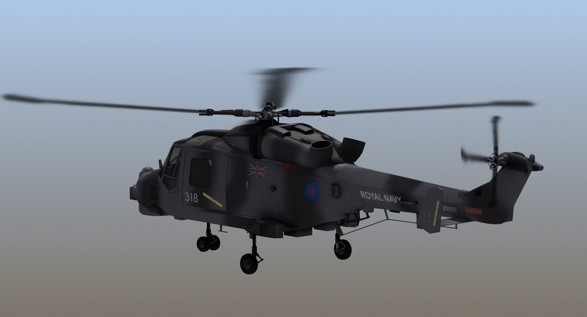 3D aw159 wildcat royal navy - TurboSquid 1176029