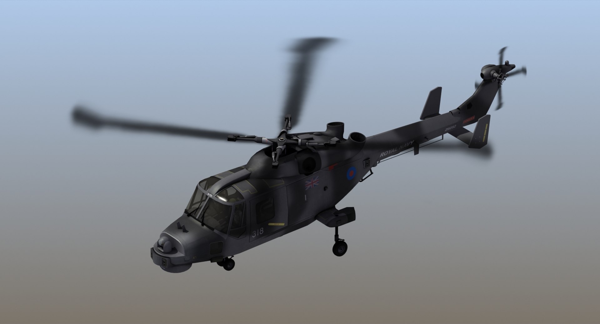 3D aw159 wildcat royal navy - TurboSquid 1176029