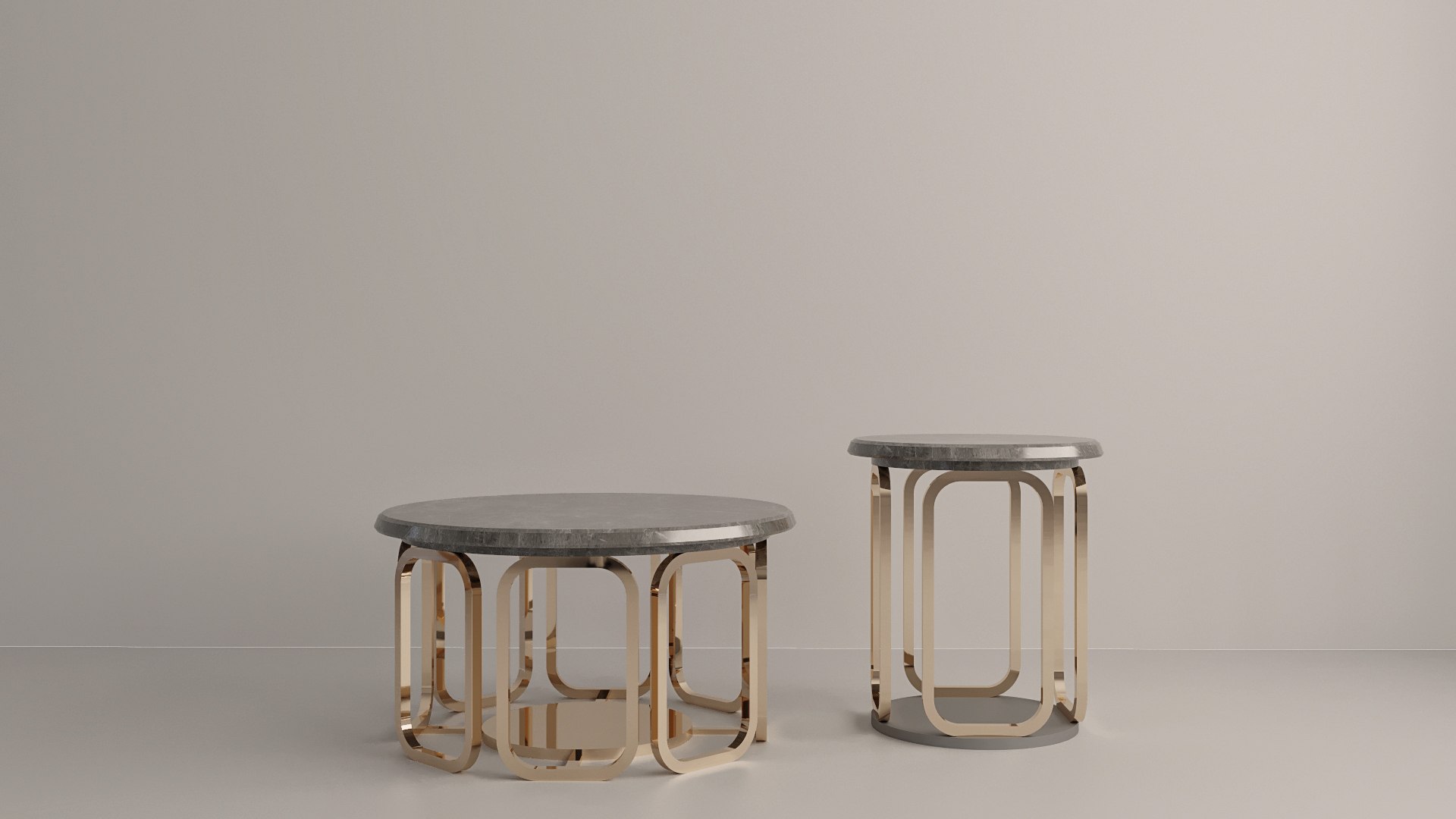 3D Rounded Table - TurboSquid 2046200