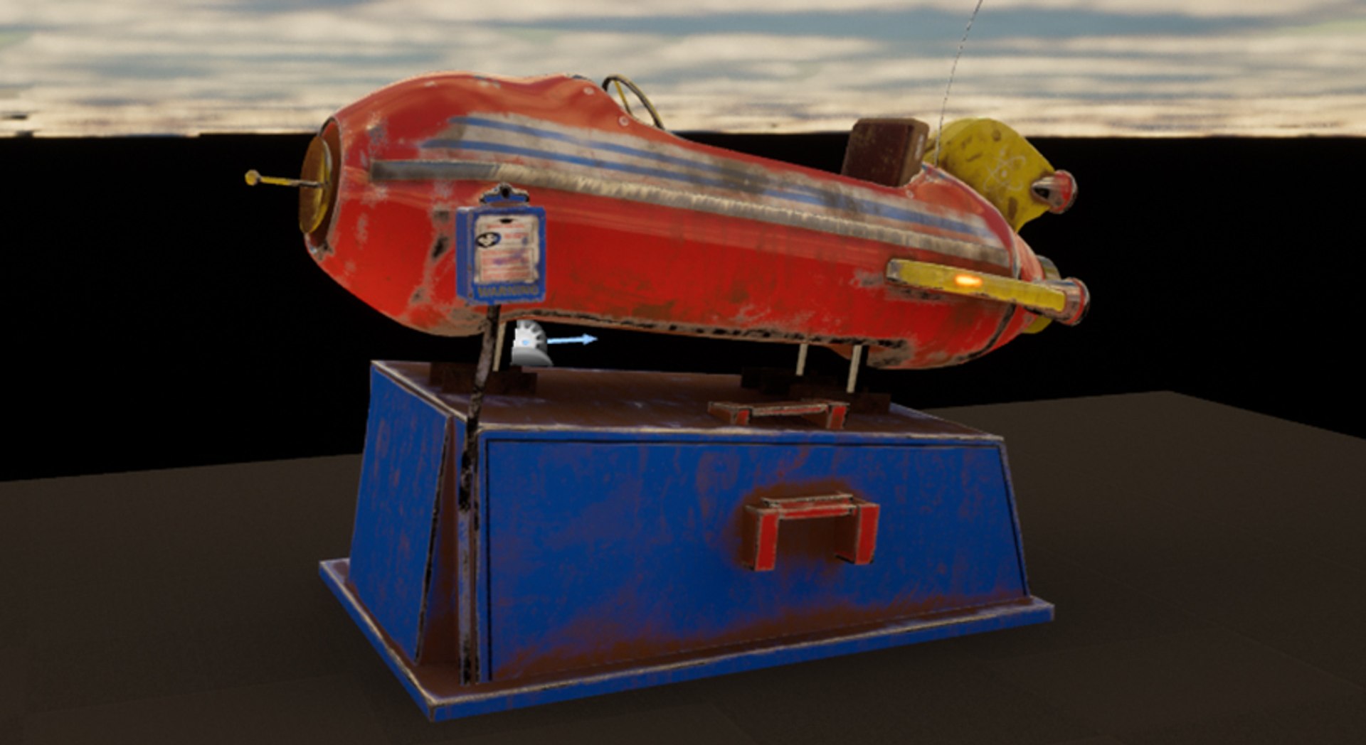 Kids Space Ship Ride Model - TurboSquid 1633706