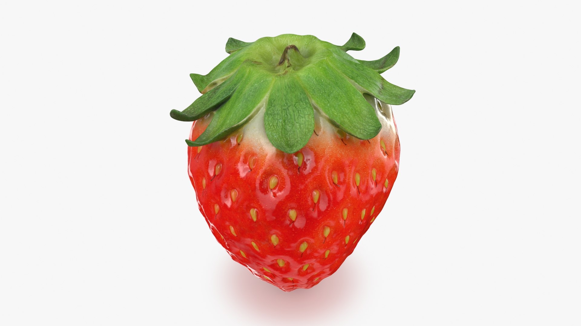 Strawberry 02 3D Model - TurboSquid 2236721