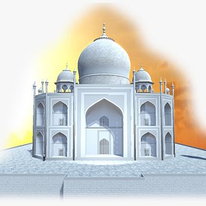 3D Taj Mahal 2025