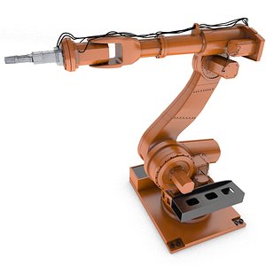industrial robot arm 3d 3ds