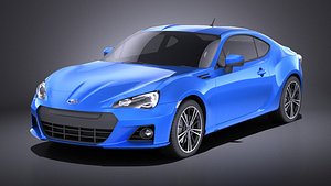 3D subaru brz 2015