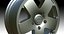 Llanta de rueda modelo Jeep 3D