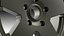 Llanta de rueda modelo Jeep 3D
