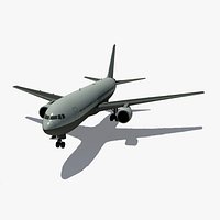 B 767-200 Airplane