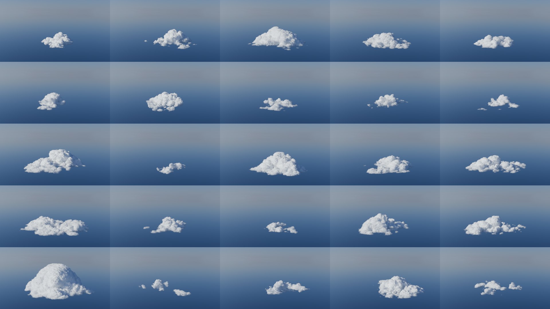3D Cloud VDB Pack 100 High Quality Assets Model - TurboSquid 2253008