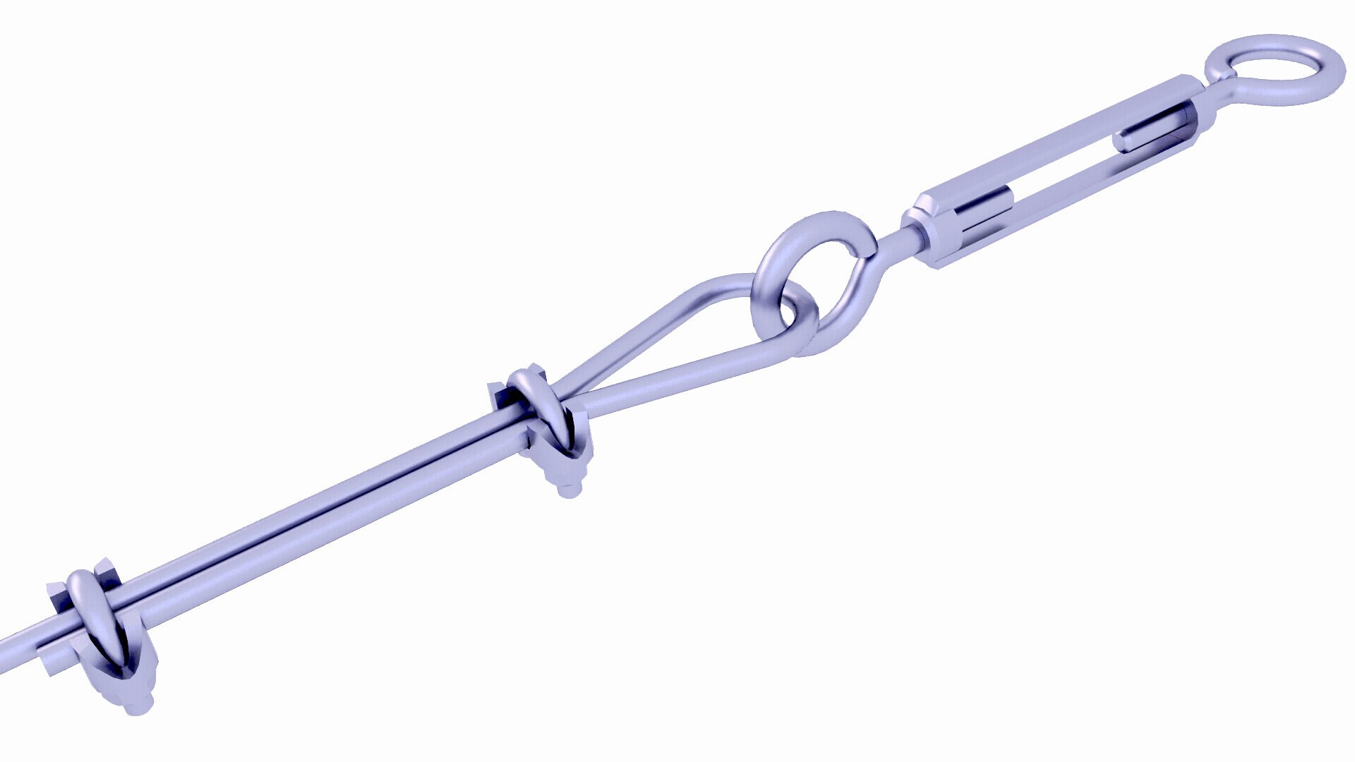 3D Model Wire Rope Clamp 19 - TurboSquid 1854749