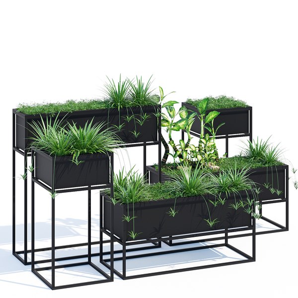 Planters kronos 3D model - TurboSquid 1191494