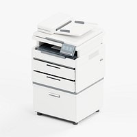 Office Multifunction Printer With Paper Trays