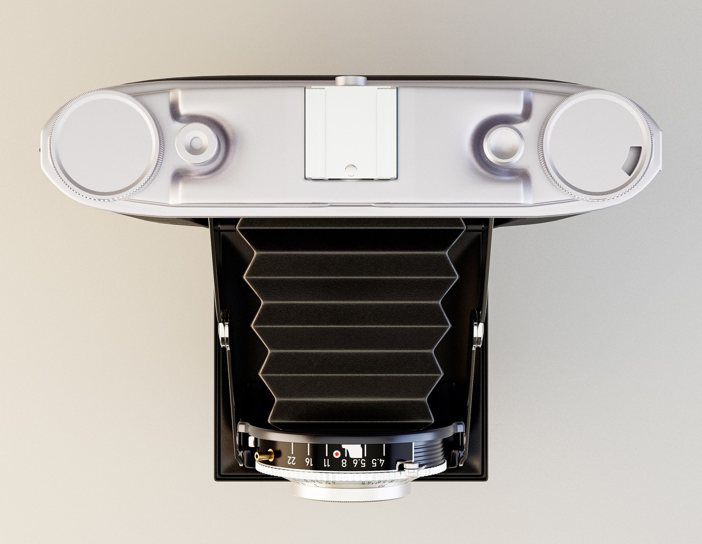 Agfa Isolette II Vintage Camera 3D Model - TurboSquid 2182824