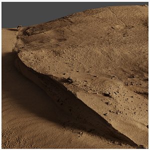 3D sandcliff08 model