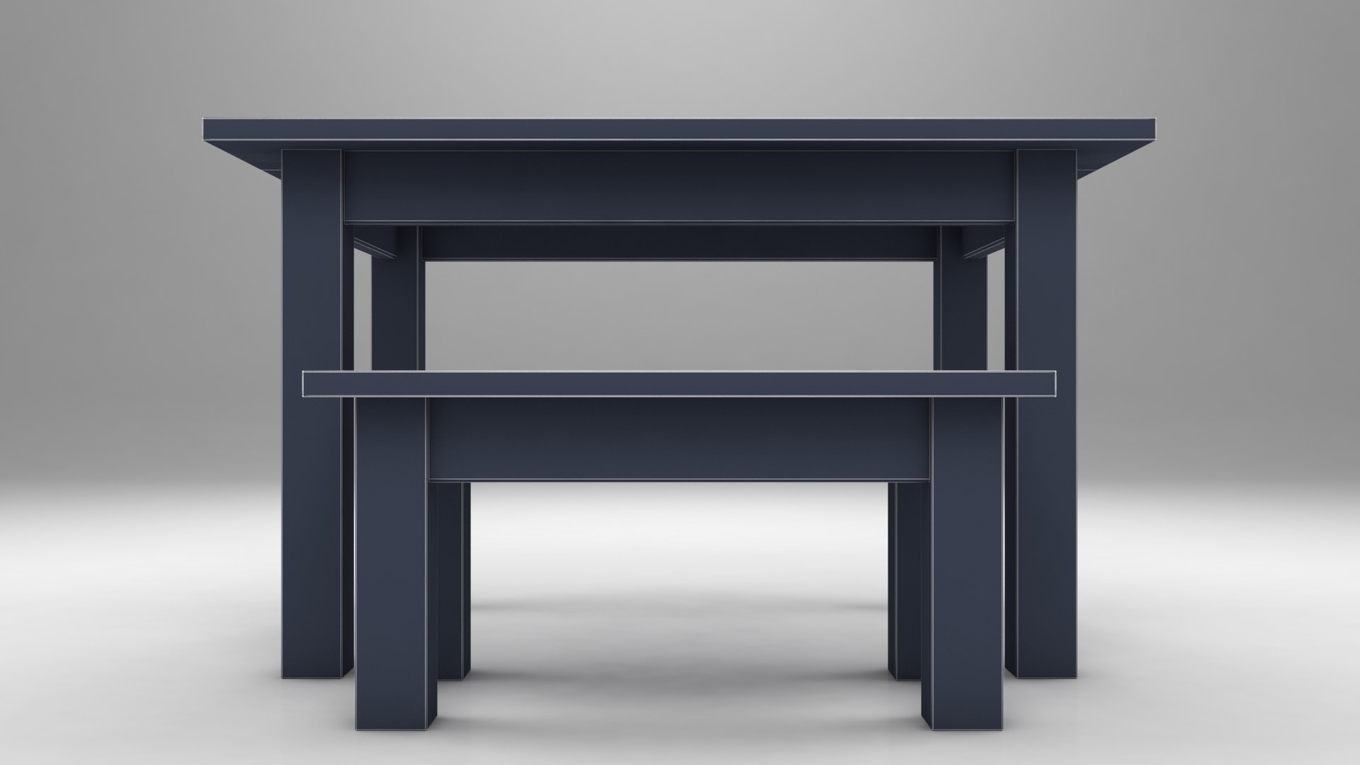 Activity Table 3D Model - TurboSquid 1646864