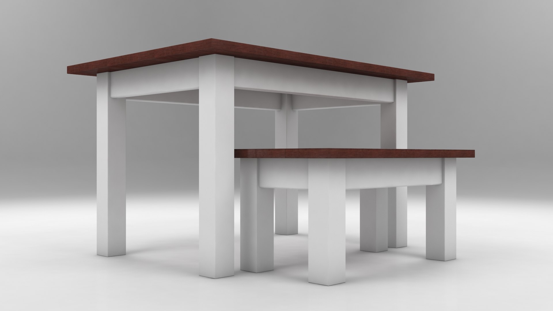 Activity Table 3D Model - TurboSquid 1646864