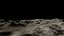 photorealistic moon landscape scene 3D model